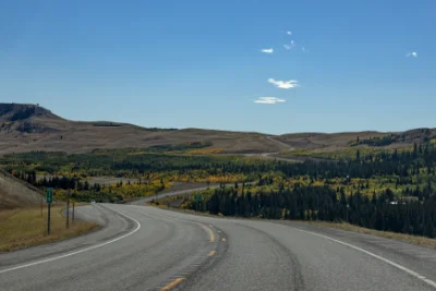 Montana Winding Road